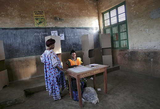 Observing a rush to the polls in the DRC