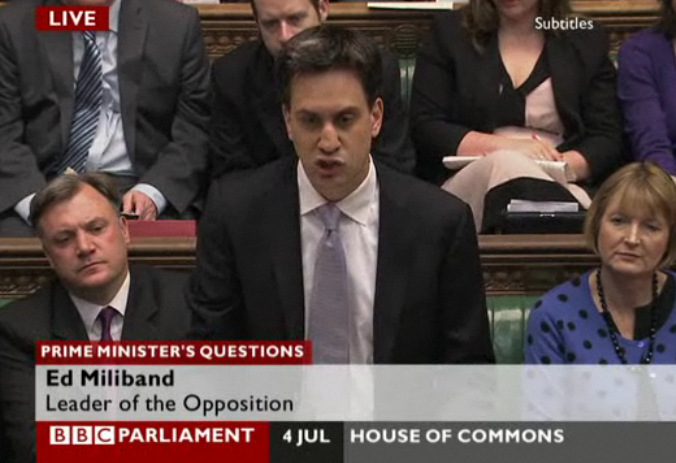 Straight sets to Miliband