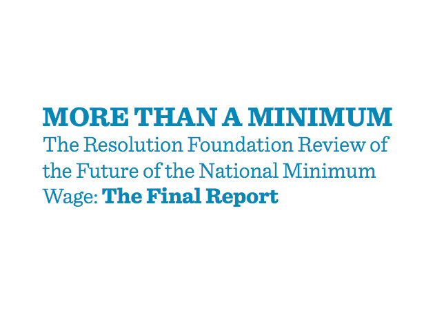 More than a minimum: reforming the minimum wage